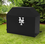 New York Mets MLB BBQ Barbeque Outdoor Black Waterproof Cover