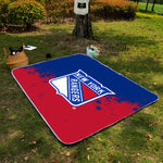 New York Rangers NHL Picnic Blanket Mat Beach Outdoor Waterproof