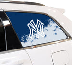 New York Yankees MLB Rear Side Quarter Window Vinyl Decal Stickers Fits Jeep Grand