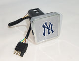 New York Yankees MLB Hitch Cover LED Brake Light for Trailer
