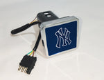 New York Yankees MLB Hitch Cover LED Brake Light for Trailer