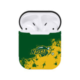 North Dakota State Bison NCAA Airpods Case Cover 2pcs