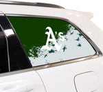 Oakland Athletics MLB Rear Side Quarter Window Vinyl Decal Stickers Fits Jeep Grand