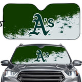 Oakland Athletics MLB Car Windshield Sun Shade Universal Fit Sunshade