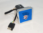 Oklahoma City Thunder NBA Hitch Cover LED Brake Light for Trailer