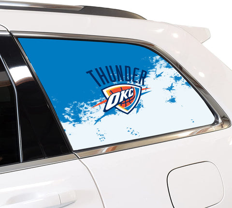 Oklahoma City Thunder NBA Rear Side Quarter Window Vinyl Decal Stickers Fits Jeep Grand