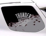 Oklahoma City Thunder NBA Rear Side Quarter Window Vinyl Decal Stickers Fits Toyota 4Runner