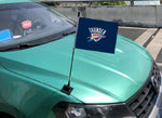 Oklahoma City Thunder NBA Car Hood Flag