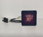 Oklahoma City Thunder NBA Hitch Cover LED Brake Light for Trailer