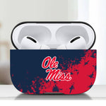 Ole Miss Rebels NCAA Airpods Pro Case Cover 2pcs