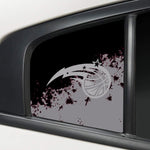 Orlando Magic NBA Rear Side Quarter Window Vinyl Decal Stickers Fits Dodge Charger