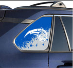 Orlando Magic NBA Rear Side Quarter Window Vinyl Decal Stickers Fits Toyota Rav4