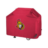 Ottawa Senators NHL BBQ Barbeque Outdoor Black Waterproof Cover