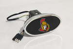 Ottawa Senators NHL Hitch Cover LED Brake Light for Trailer