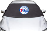 Philadelphia 76ers NBA Car SUV Front Windshield Sun Snow Cover