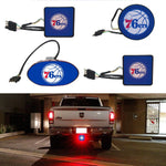 Philadelphia 76ers NBA Hitch Cover LED Brake Light for Trailer