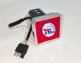 Philadelphia 76ers NBA Hitch Cover LED Brake Light for Trailer