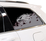 Philadelphia Eagles NFL Rear Side Quarter Window Vinyl Decal Stickers Fits Jeep Grand