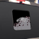 Philadelphia Eagles NFL Rear Back Middle Window Vinyl Decal Stickers Fits Dodge Ram GMC Chevy Tacoma Ford