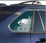 Philadelphia Eagles NFL Rear Side Quarter Window Vinyl Decal Stickers Fits Toyota Rav4