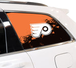 Philadelphia Flyers NHL Rear Side Quarter Window Vinyl Decal Stickers Fits Jeep Grand