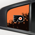 Philadelphia Flyers NHL Rear Side Quarter Window Vinyl Decal Stickers Fits Dodge Charger