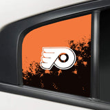 Philadelphia Flyers NHL Rear Side Quarter Window Vinyl Decal Stickers Fits Dodge Charger