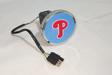 Philadelphia Phillies MLB Hitch Cover LED Brake Light for Trailer