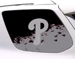 Philadelphia Phillies MLB Rear Side Quarter Window Vinyl Decal Stickers Fits Toyota 4Runner