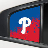 Philadelphia Phillies MLB Rear Side Quarter Window Vinyl Decal Stickers Fits Dodge Charger