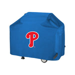 Philadelphia Phillies MLB BBQ Barbeque Outdoor Black Waterproof Cover