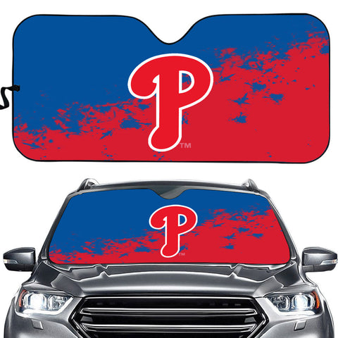 Philadelphia Phillies MLB Car Windshield Sun Shade Universal Fit Sunshade