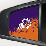 Phoenix Suns NBA Rear Side Quarter Window Vinyl Decal Stickers Fits Dodge Charger