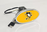 Pittsburgh Penguins NHL Hitch Cover LED Brake Light for Trailer