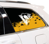 Pittsburgh Penguins NHL Rear Side Quarter Window Vinyl Decal Stickers Fits Jeep Grand