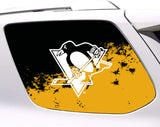 Pittsburgh Penguins NHL Rear Side Quarter Window Vinyl Decal Stickers Fits Toyota 4Runner