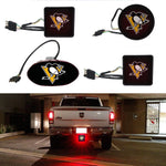 Pittsburgh Penguins NHL Hitch Cover LED Brake Light for Trailer