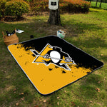 Pittsburgh Penguins NHL Picnic Blanket Mat Beach Outdoor Waterproof