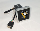 Pittsburgh Penguins NHL Hitch Cover LED Brake Light for Trailer