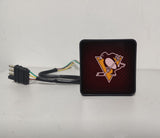 Pittsburgh Penguins NHL Hitch Cover LED Brake Light for Trailer