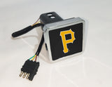 Pittsburgh Pirates MLB Hitch Cover LED Brake Light for Trailer