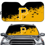 Pittsburgh Pirates MLB Car Windshield Sun Shade Universal Fit Sunshade