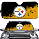 Pittsburgh Steelers NFL Car Windshield Sun Shade Universal Fit Sunshade