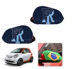 Rhode Island Rams NCAAB Car rear view mirror cover-View Elastic