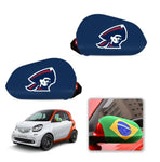 Robert Morris NCAAB Car rear view mirror cover-View Elastic