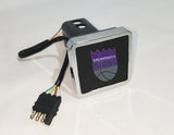 Sacramento Kings NBA Hitch Cover LED Brake Light for Trailer