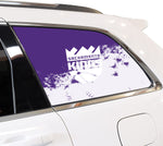 Sacramento Kings NBA Rear Side Quarter Window Vinyl Decal Stickers Fits Jeep Grand