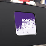 Sacramento Kings NBA Rear Back Middle Window Vinyl Decal Stickers Fits Dodge Ram GMC Chevy Tacoma Ford