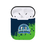 Saint Peter's Peacocks NCAA Airpods Case Cover 2pcs