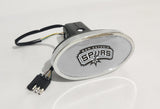 San Antonio Spurs NBA Hitch Cover LED Brake Light for Trailer